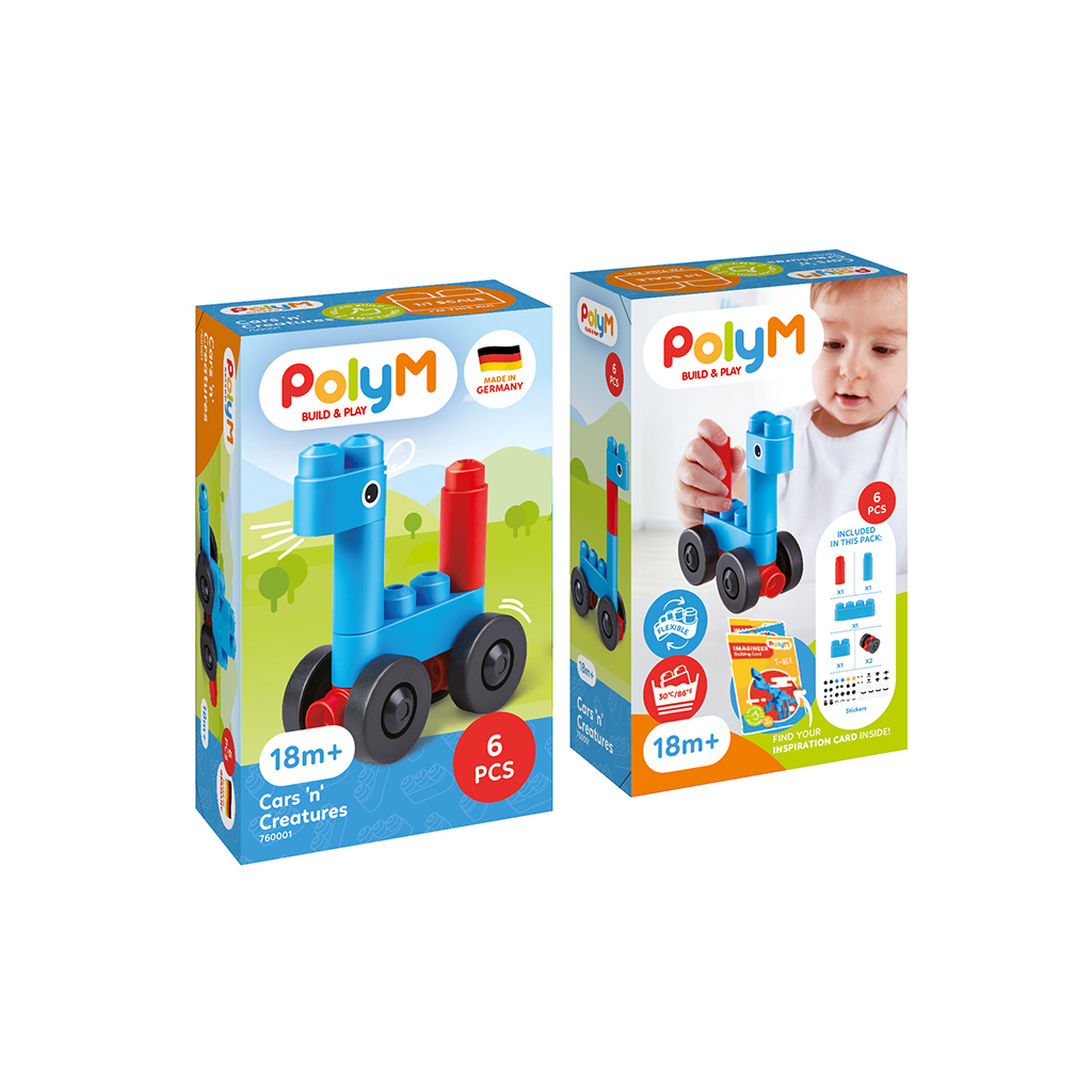 PolyM 精靈卡車積木組__760001