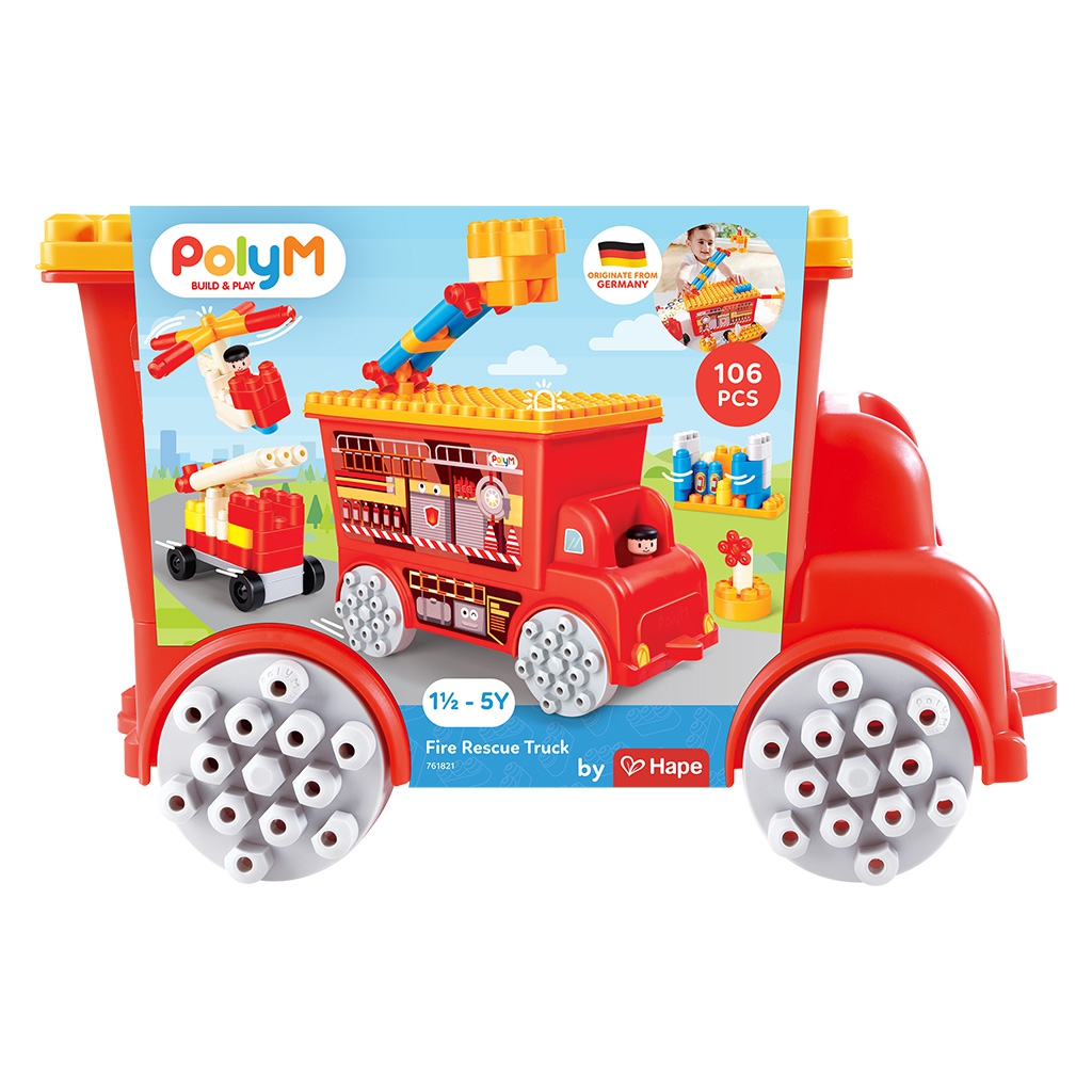 Poly M 消防卡車積木組__761821