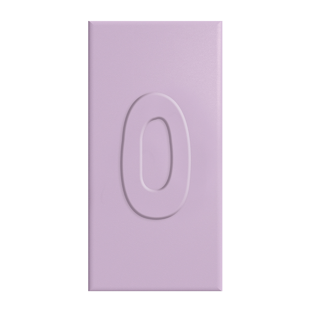 C05-L-0 - 木槿紫-L-數字-0