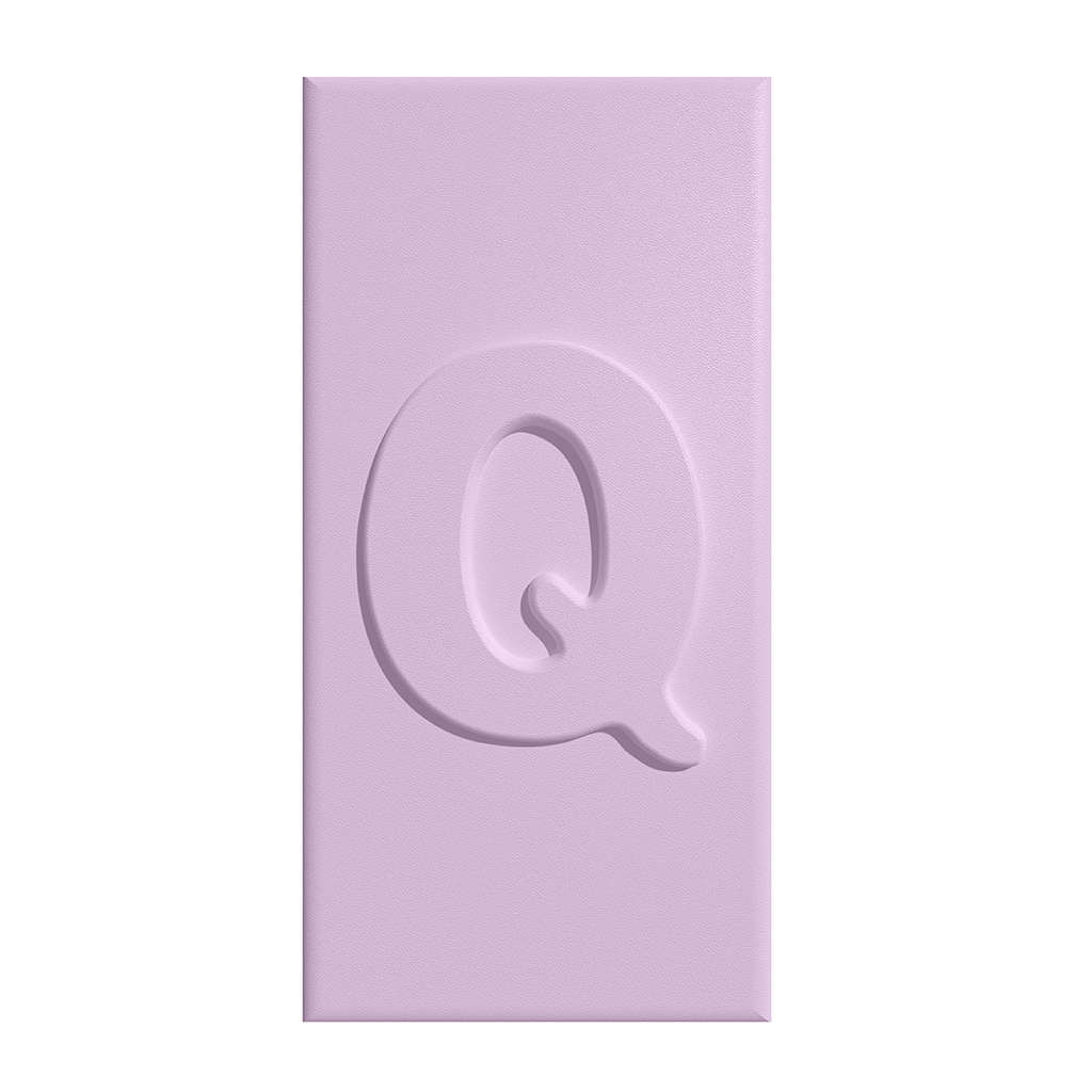 C05-L-Q - 木槿紫-L-字母-Q