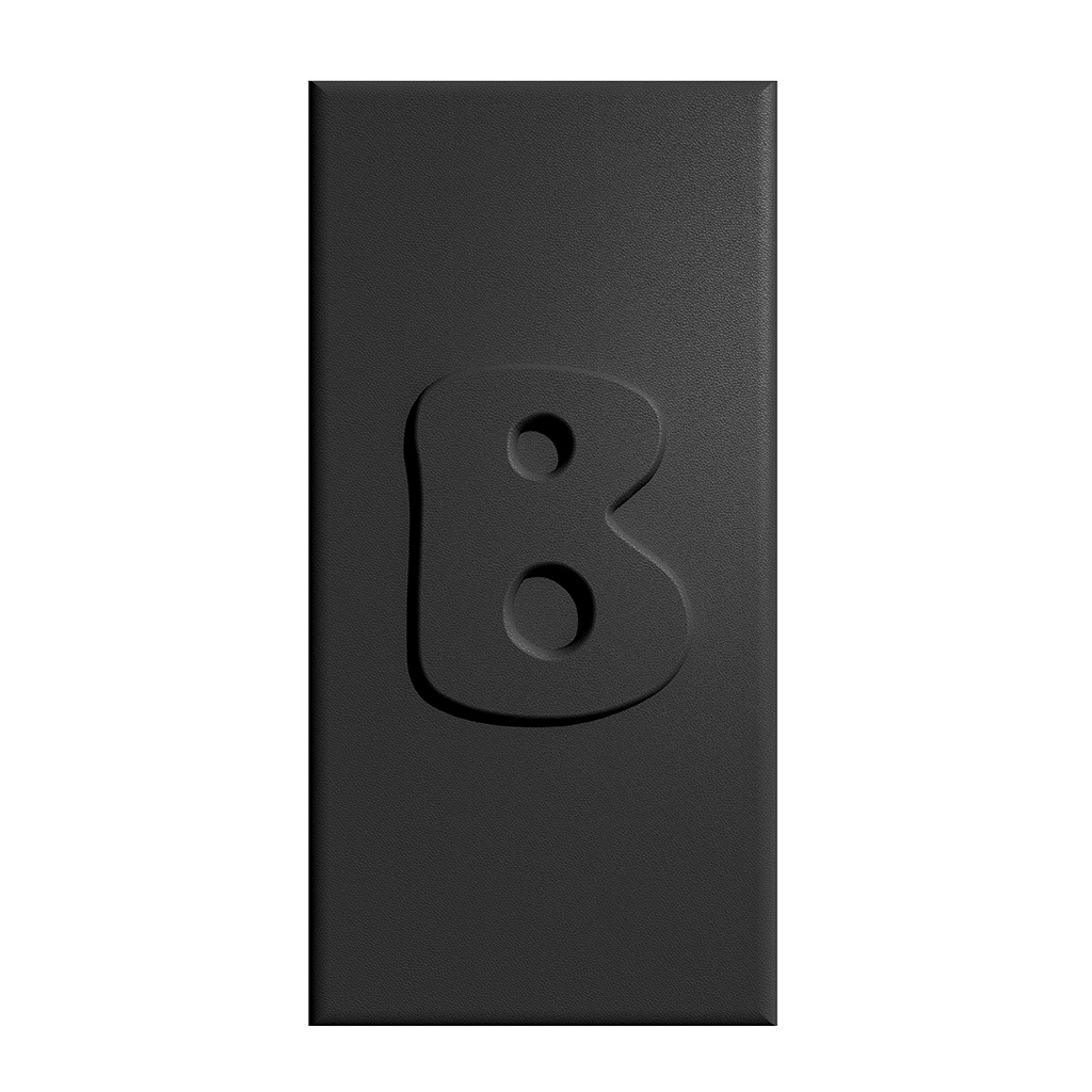 C15-L-B - 幻影黑-L-字母-B