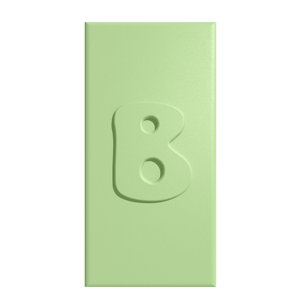 C18-L-B - 抹茶綠-L-字母-B