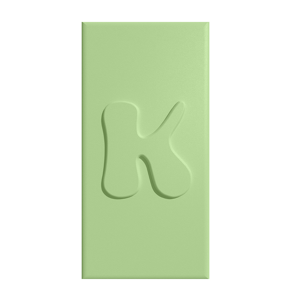 C18-L-K - 抹茶綠-L-字母-K