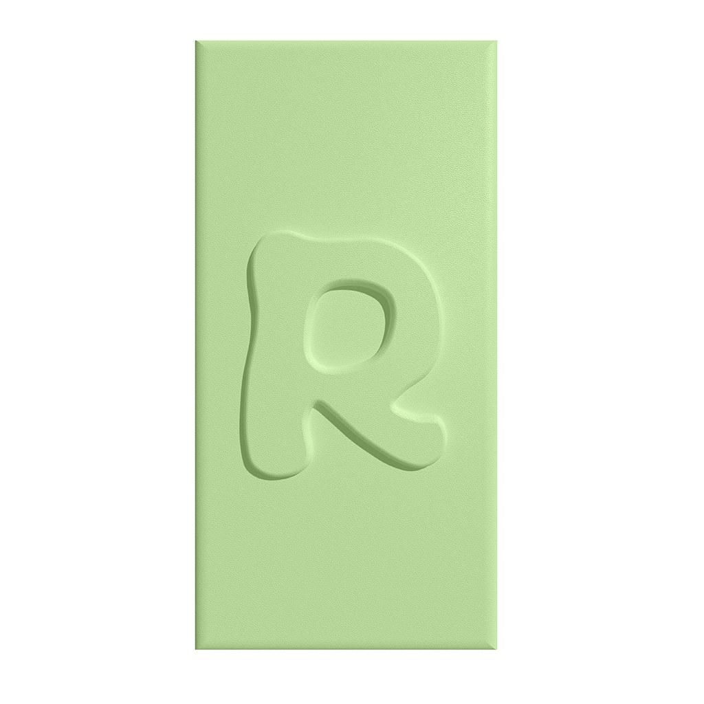 C18-L-R - 抹茶綠-L-字母-R