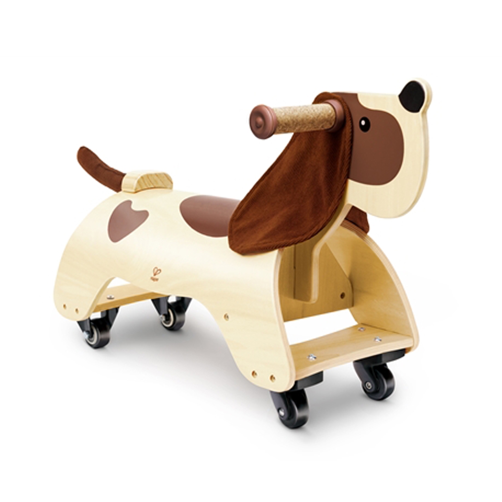 木製騎乘臘腸犬_Ride-On Dachshund_E1205