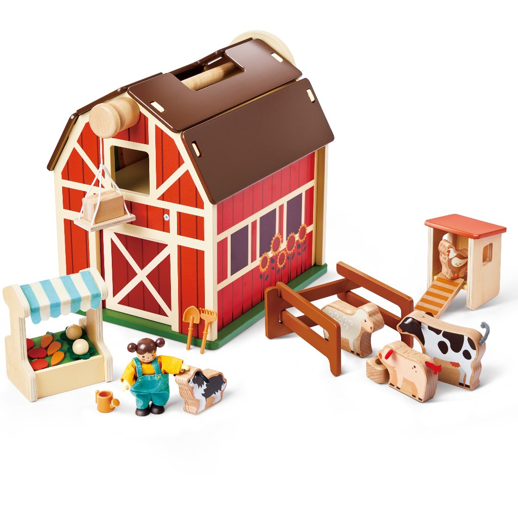 歡樂農場組合_Happy Farm Playset_E3530