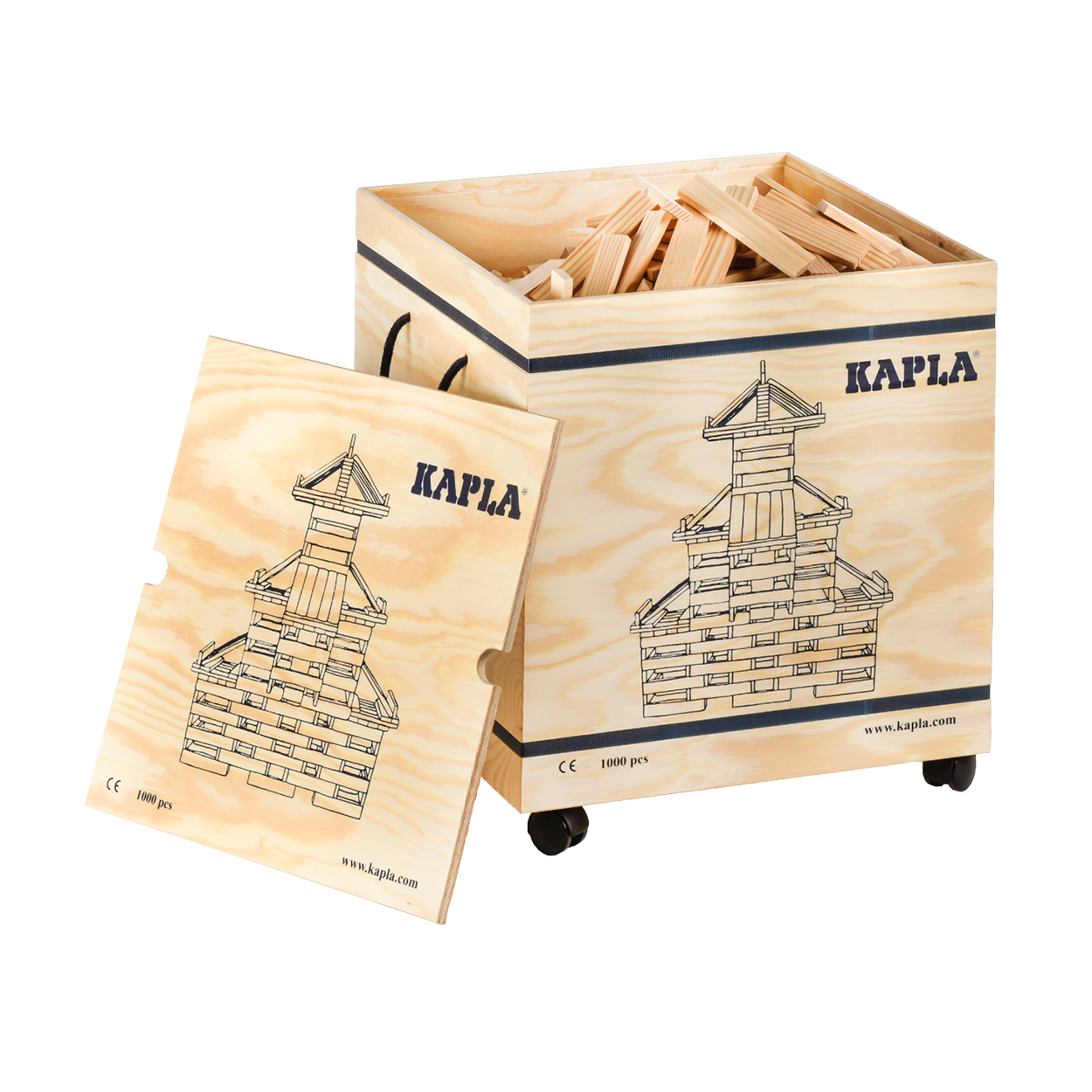 KAPLA1000 積木盒 (1000PCS)__FAP-K-1000  