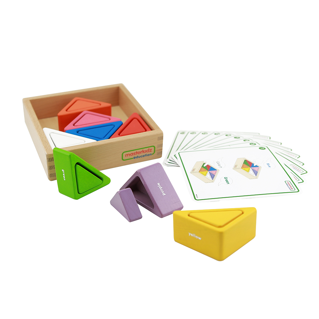 三角形顏色配對遊戲盒_Color Matching Set - Triangle_ME04222  