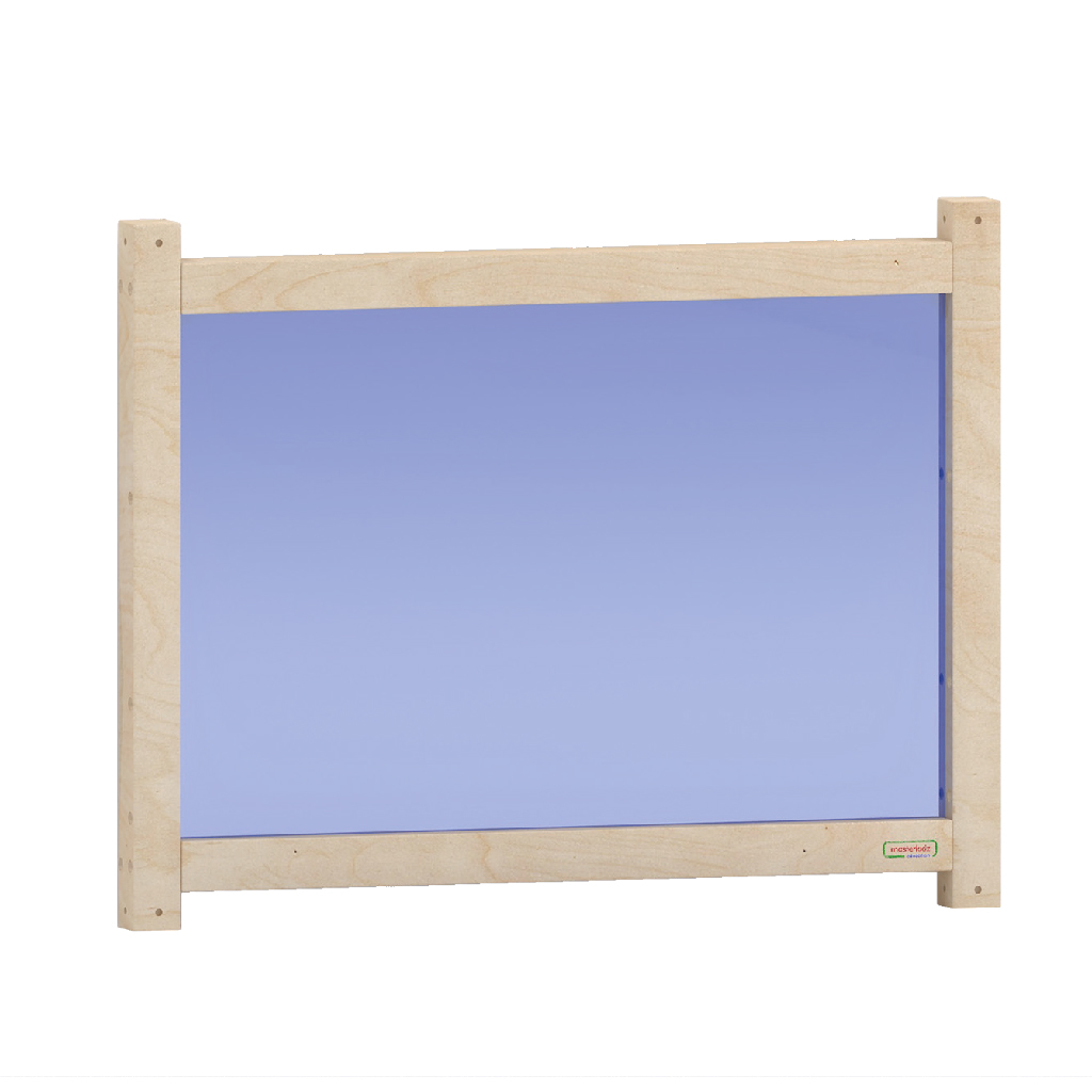620H x 800L 彩色透視耐刮屏風-藍色_620H x 800L Divider Panel - Translucent Blue_ME11633