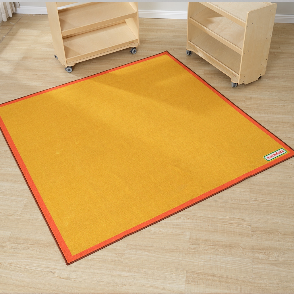 雙色正方形地毯(陽光色) - 2000L__ME19516  