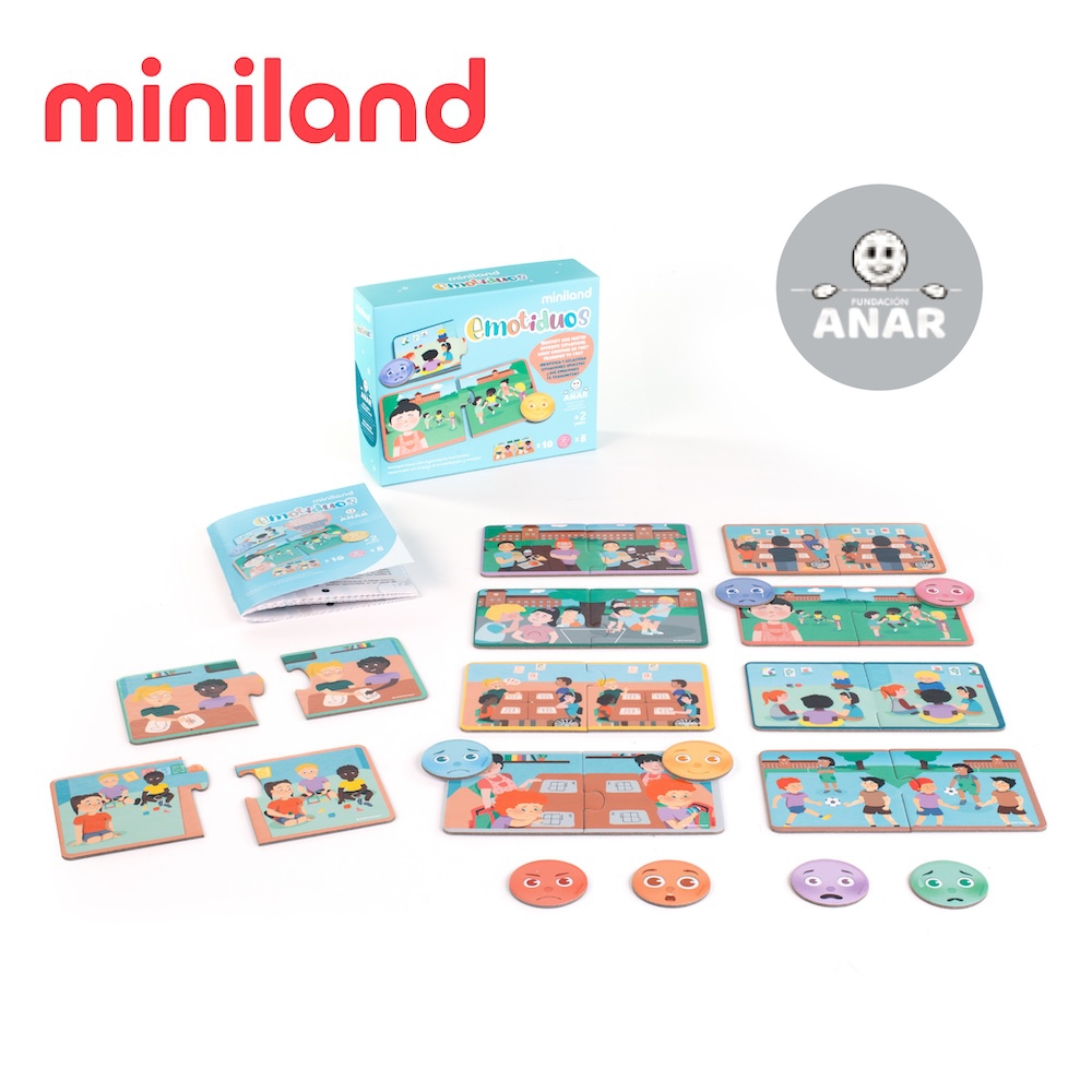 【西班牙miniland X ANAR】情緒交流認知遊戲__ML000364