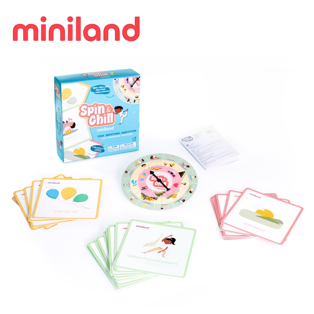 【西班牙miniland】輕瑜珈情緒放鬆桌遊__ML000373