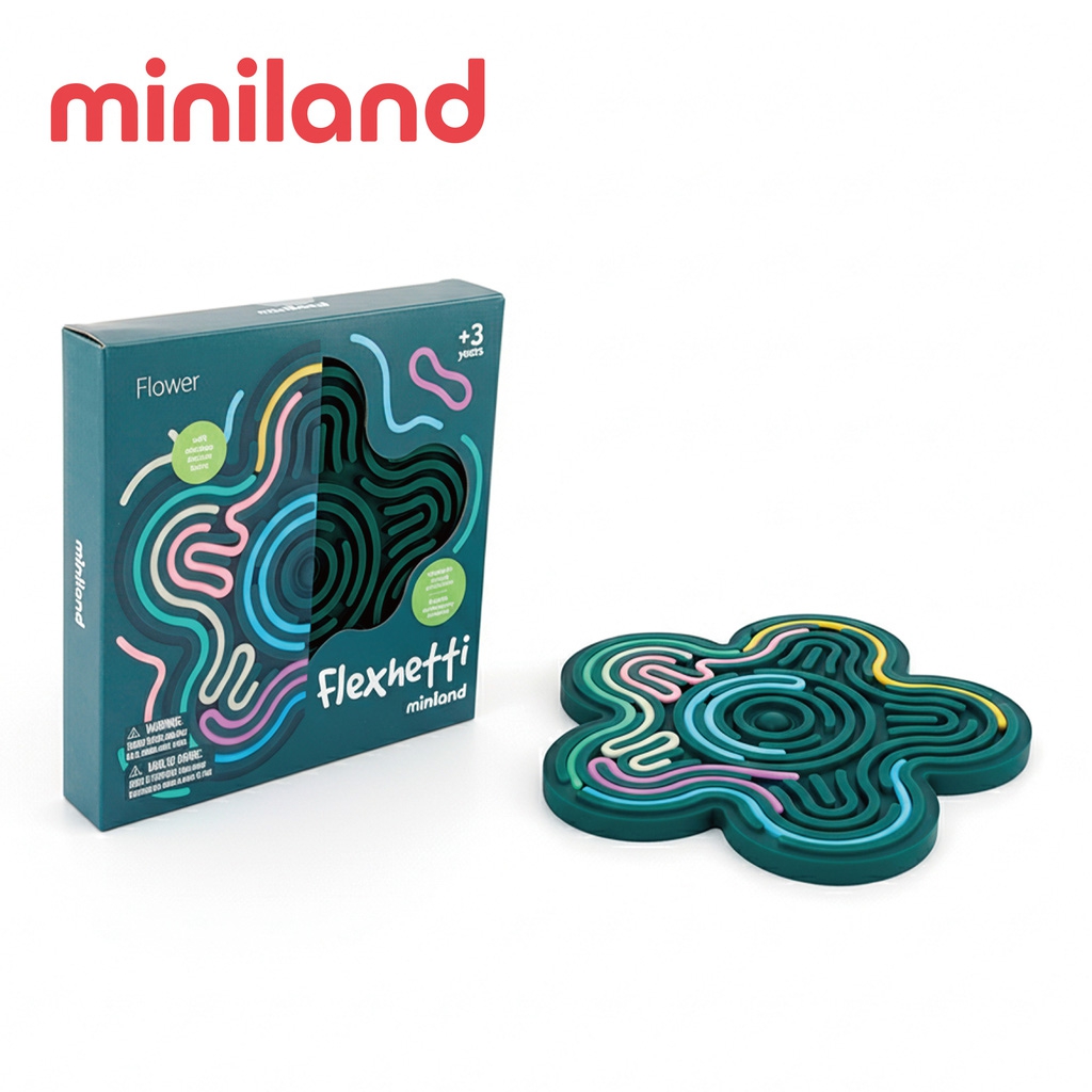 ML000383 - 【西班牙miniland】花朵感官&情緒活動板~NEW